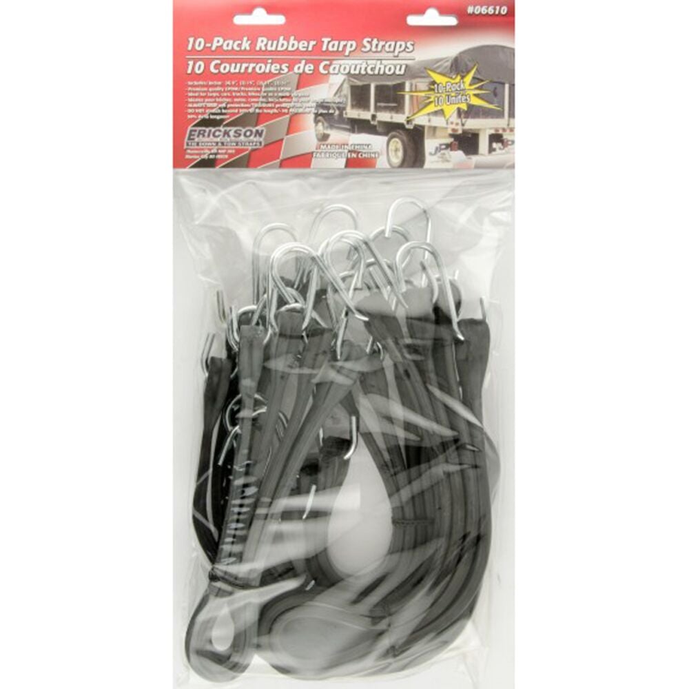 image of Rubber Tarp Strap, 10 Pack