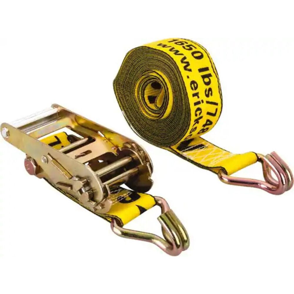 image of 2-in X 25-ft Ratchet Strap, 5,000 LB. Break Strength