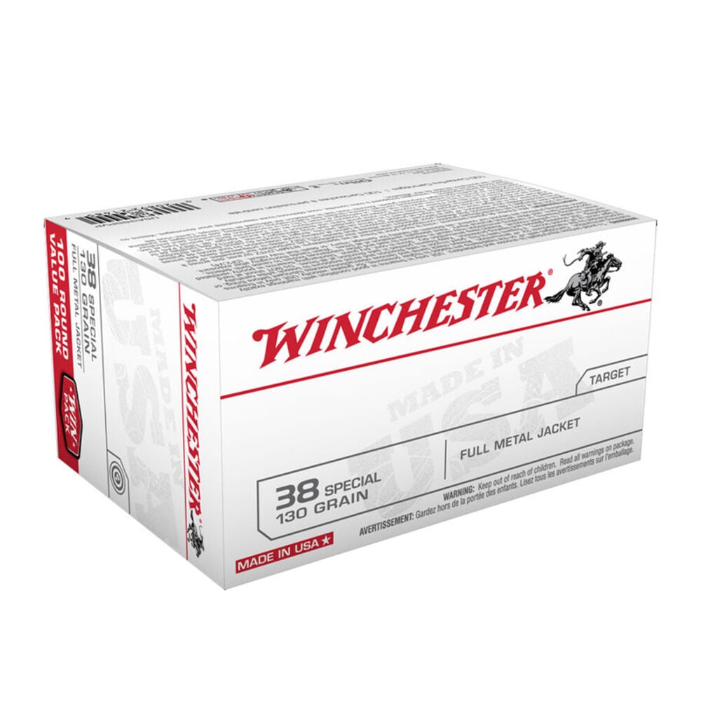 image of .38 Special 130 Grain Handgun Ammunition, 100 rounds