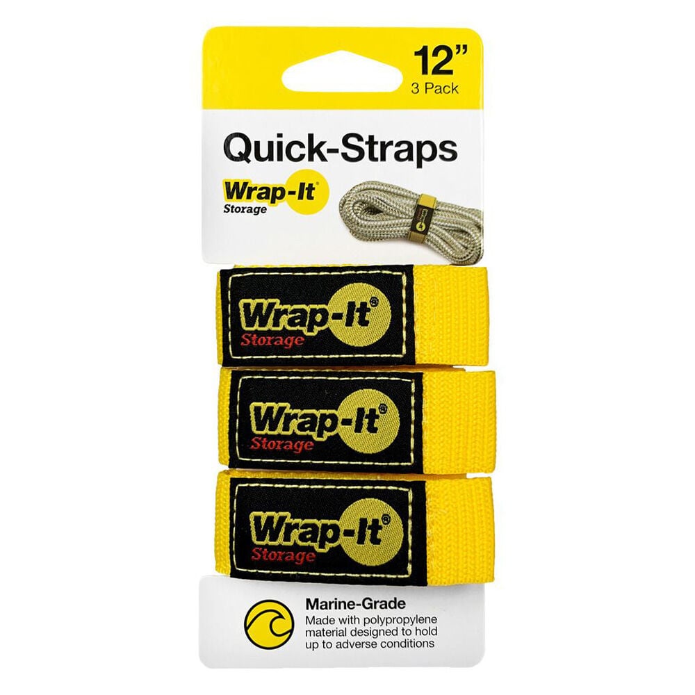 image of 12 in Quick-Straps Cord and Rope Wraps, 3 pk