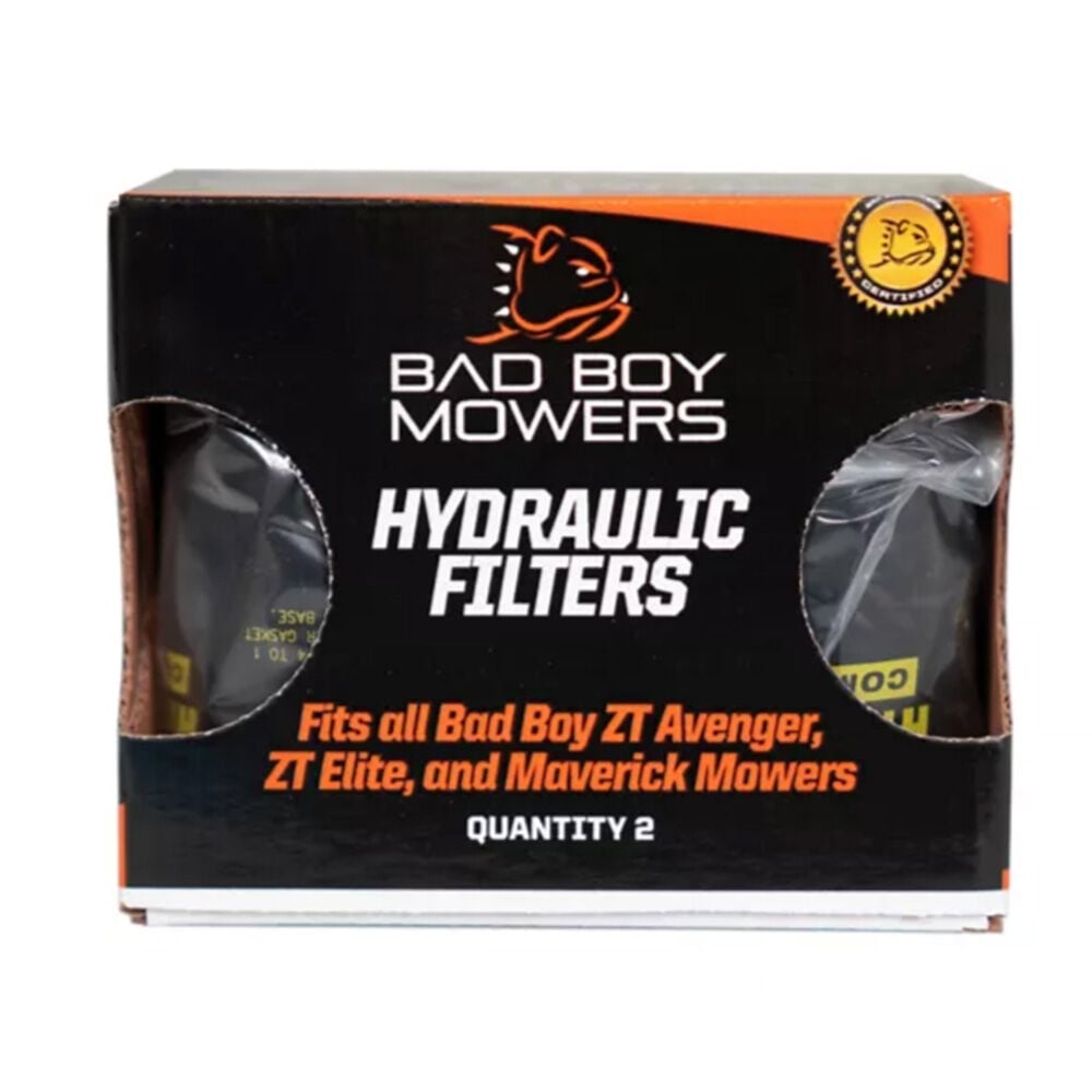 image of Lawn Mower Hydraulic Filters for Bad Boy Mowers, 2 pk