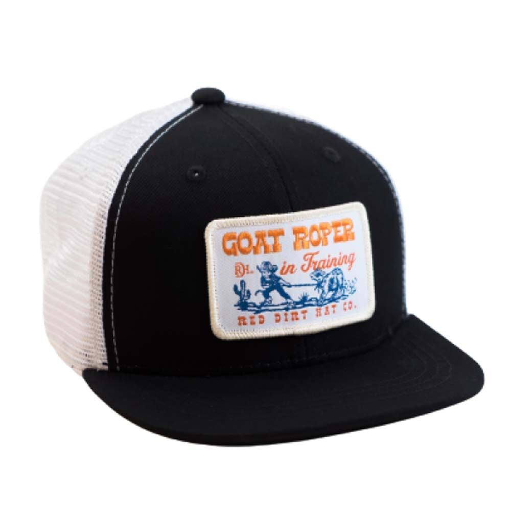 image of Kid's Goat Roper Cap, Black