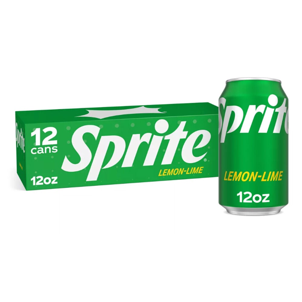 image of Sprite Soda Can- Lemon-Lime, 12 fl oz, 12 pk
