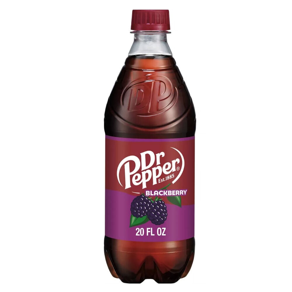 image of Soda Bottle- Blackberry, 20 fl oz
