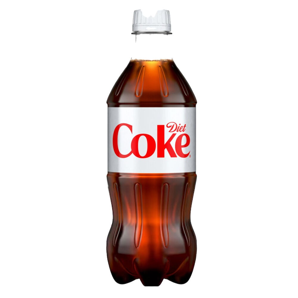 image of Diet Coke Soda Bottle- 20 fl oz