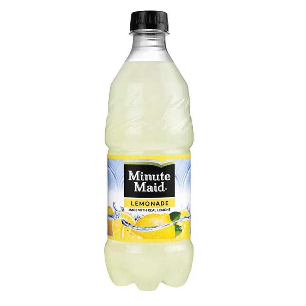 image of Minute Maid Juice Bottle- Lemonade, 20 fl oz