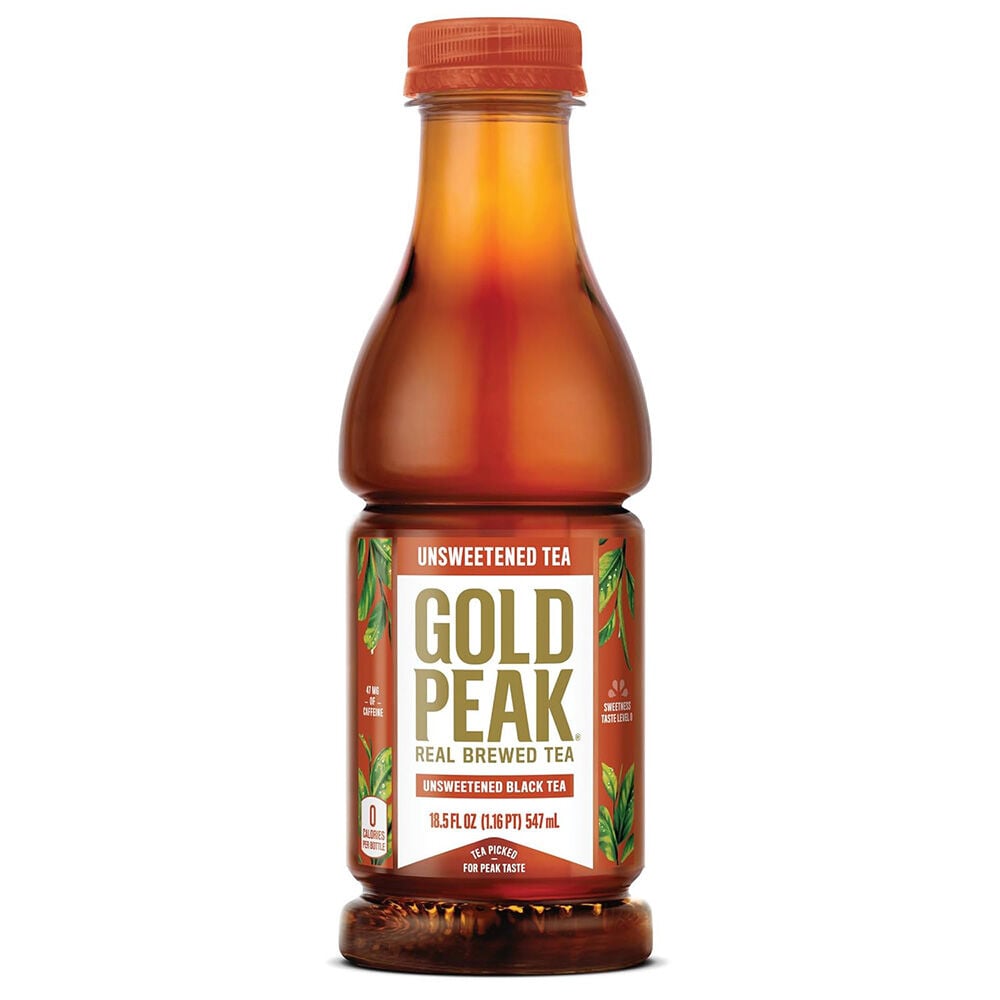 image of Gold Peak Tea Bottle- Unsweet, 18.5 oz