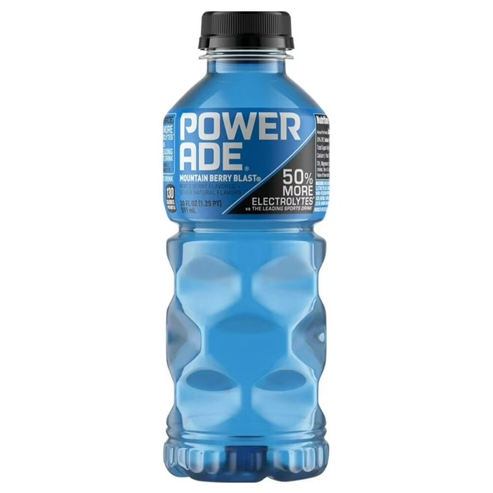 image of Powerade Sports Drink- Mountain Berry Blast, 20 oz