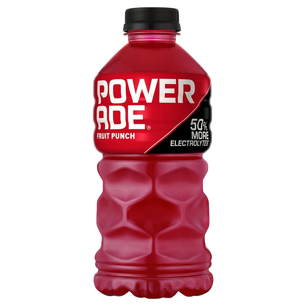 image of Powerade Sports Drink- Fruit Punch, 28 oz