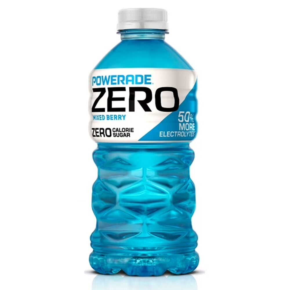 image of Powerade Sports Drink- Zero, Mixed Berry, 28 oz