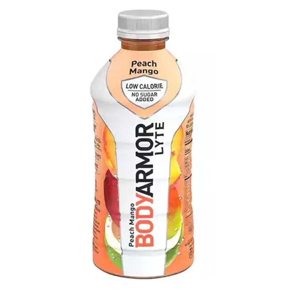 image of Bodyarmor Sports Drink- Lyte, Peach Mango, 28 oz