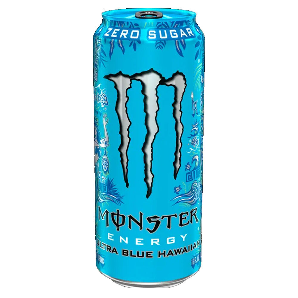 image of Monster Energy Drink- Ultra Blue Hawaiian, 16 fl oz