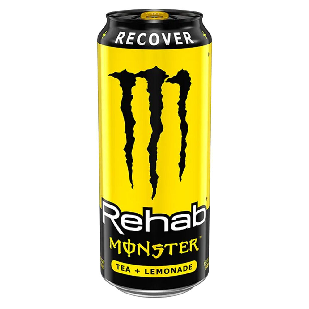 image of Monster Energy Drink- Rehab, Tea+Lemonade, 16 fl oz