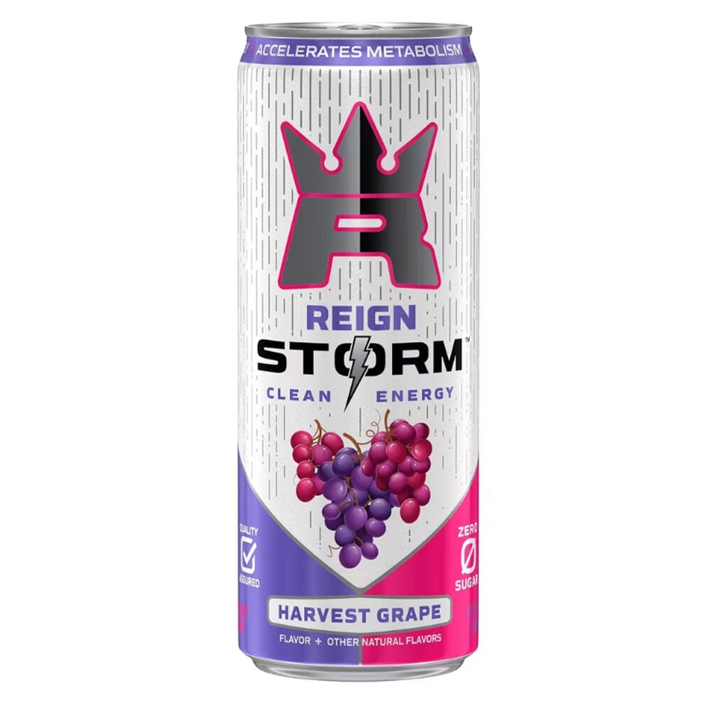 image of Reign Energy Drink- Storm, Harvest Grape, 12 oz
