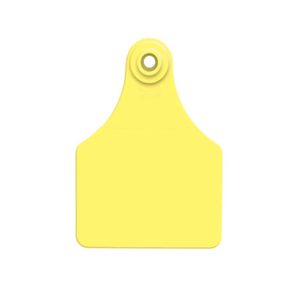 image of Tamperproof Blank Ear Tags- Maxi, Yellow 25ct