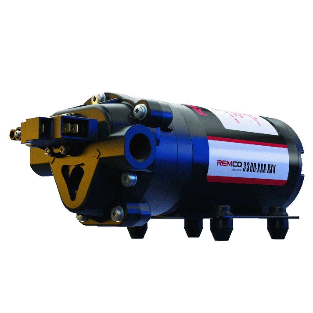 image of Pump, Extreme Duty, 2.2 GPM, 60 PSI, On Demand, 12 VDC, 3/8-inch FNPT, 2 Pin Connector