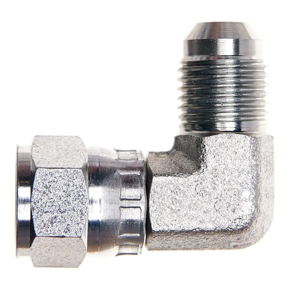 image of 3/8 in Male JIC x 3/8 in Female JIC Swivel 90