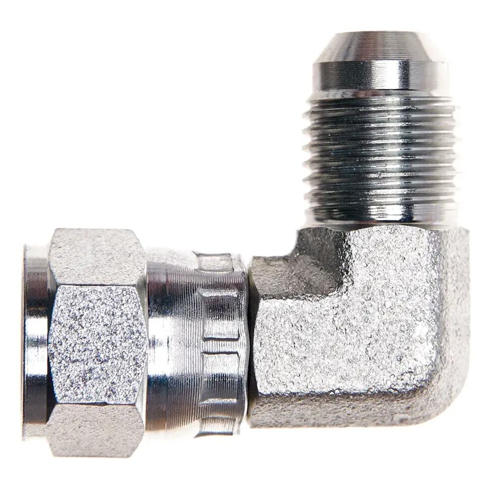 image of 1/2 Male JIC x 1/2 Female JIC Swivel 90