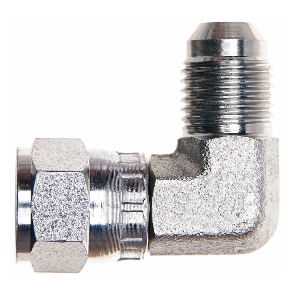 image of 1/4 in Male JIC x 1/4 in Female Swivel 90