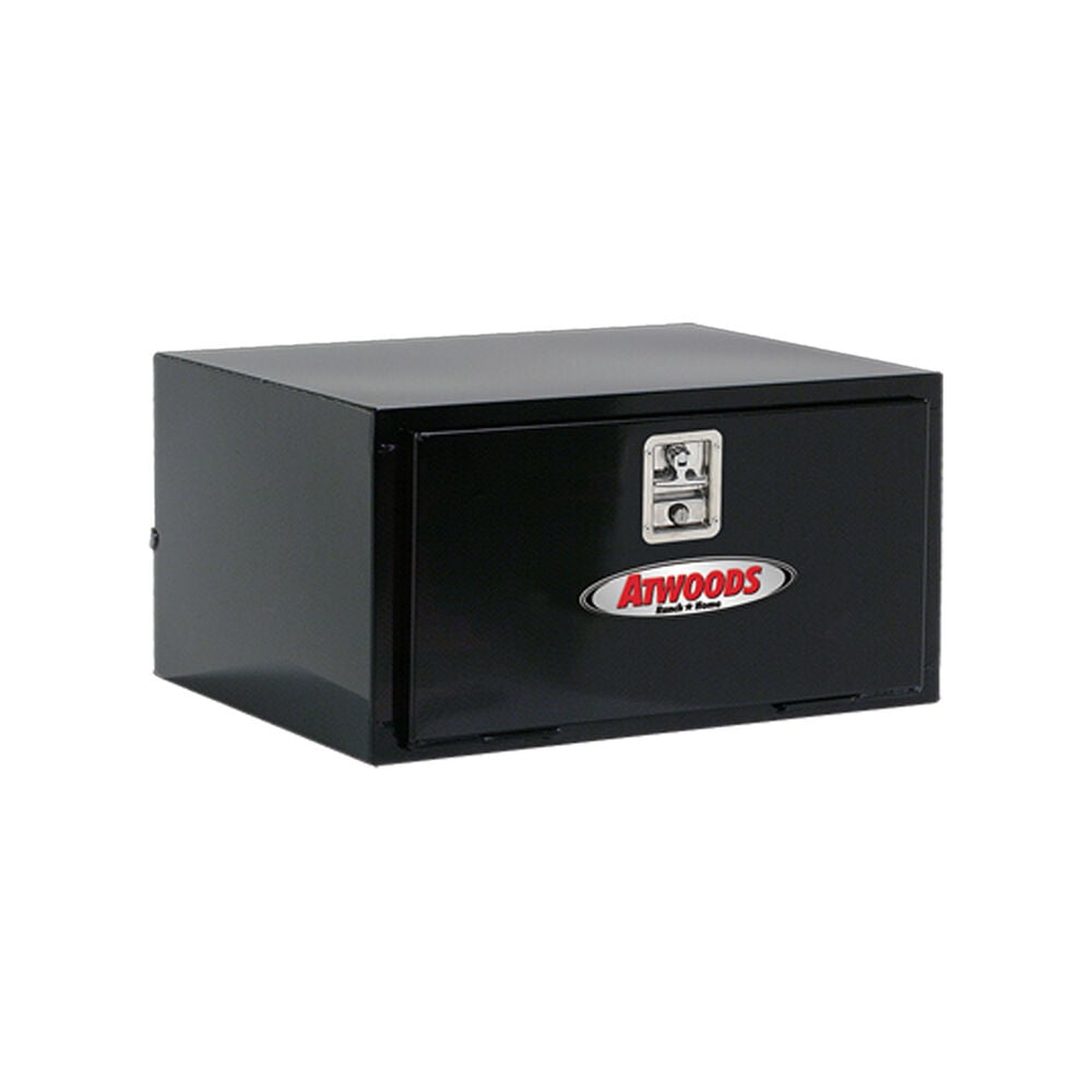 image of 36 in x 17 in x 18 in Black Tool Box- Underbody, 6.3 cu ft