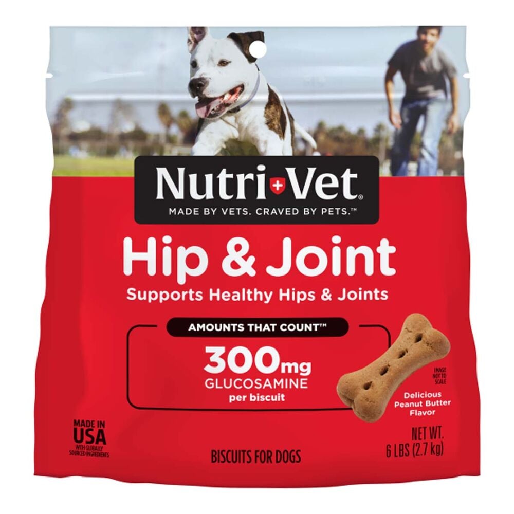 image of Extra Strength Hip and Joint Peanut Butter Dog Biscuits, 6 lb.