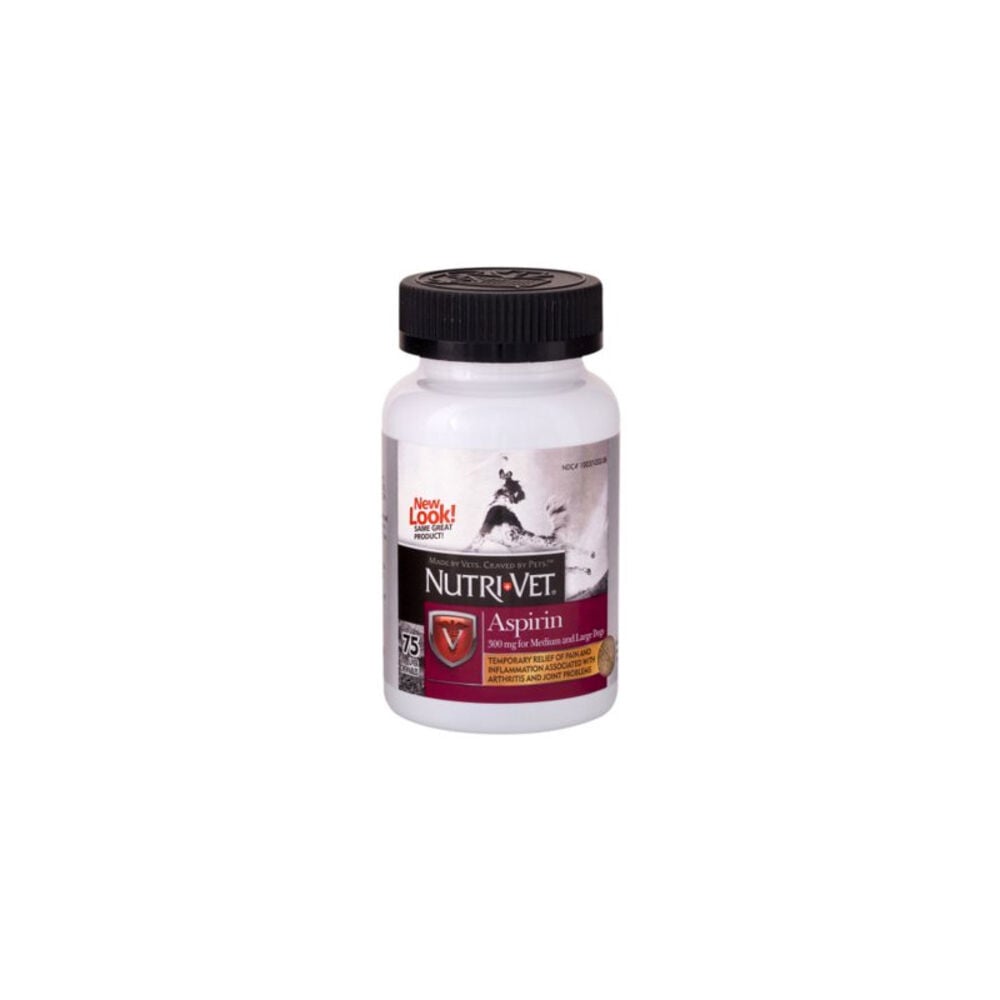 image of K-9 Asprin 75-Count, Large Dog, 300 mg