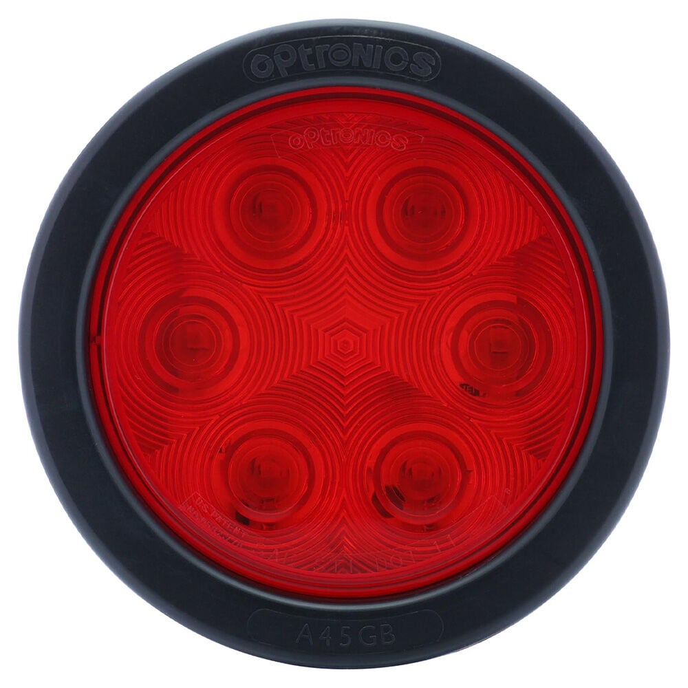 image of 4 in Red LED Round Stop/Turn/Tail Light Kit