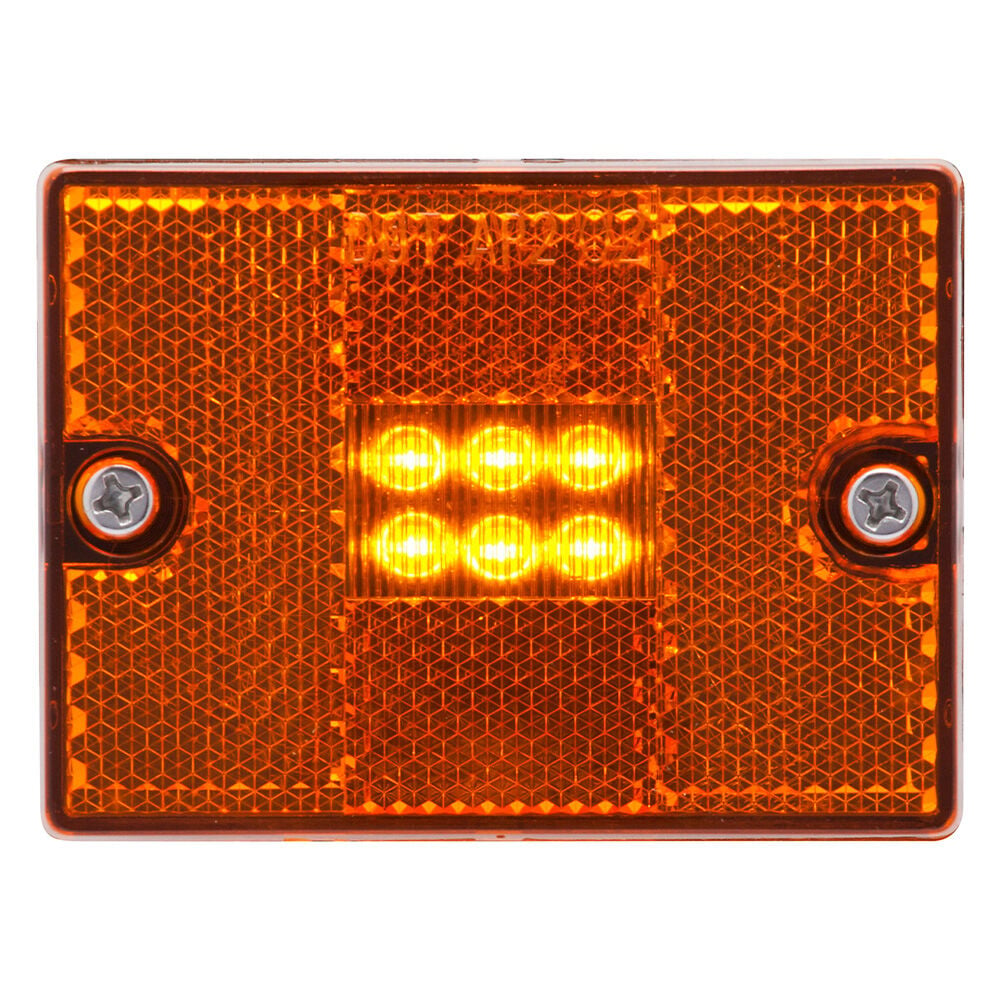 image of Amber LED Square Marker/Clearance Light