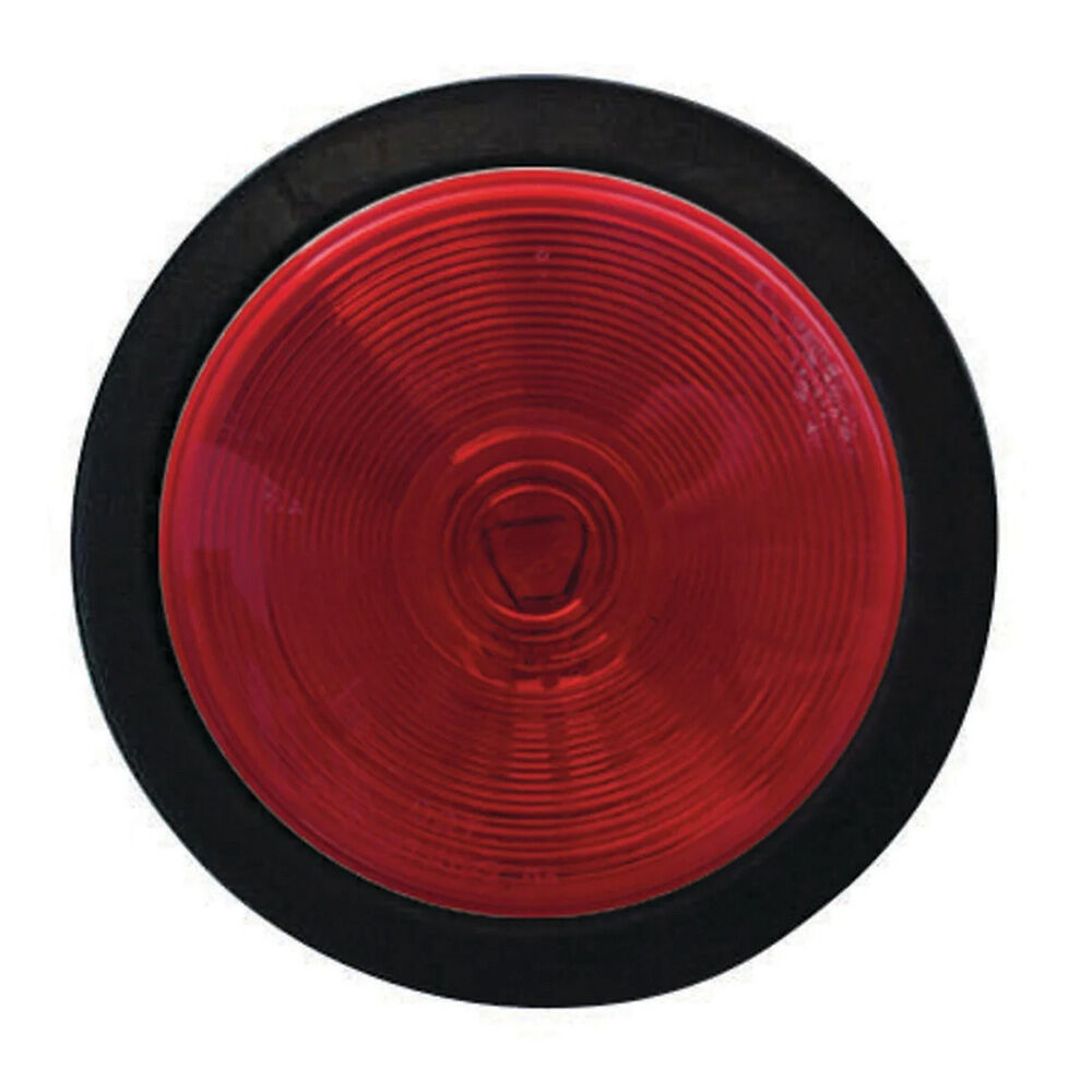 image of 4 in Red Round Flush Tail Light Kit