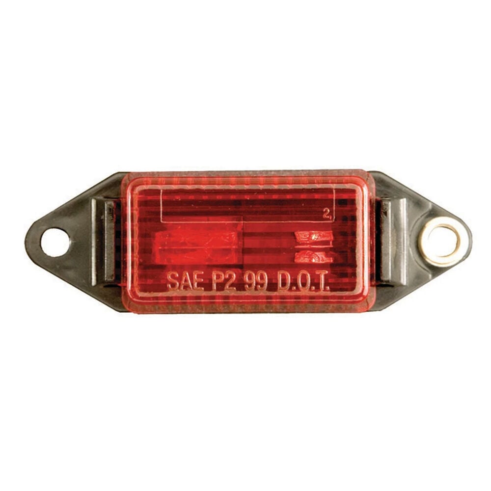 image of 2 in Red Mini Rectangle Marker/Clearance Light