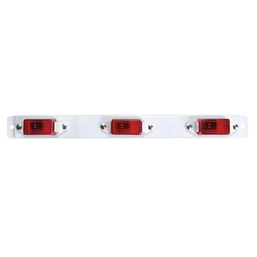 image of 16 in 3 Piece Red Identification Light Bar