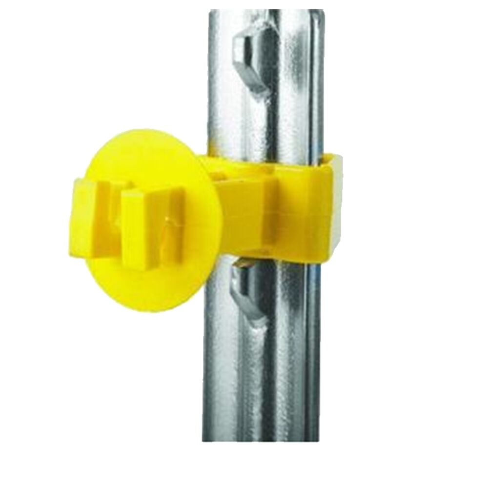 image of Insulator, T-Post, Yellow, 25 count