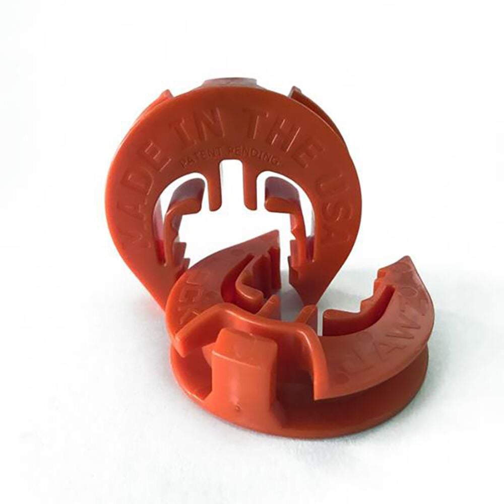 image of Orange Electric Fence T-Post Insulators, 25 pack