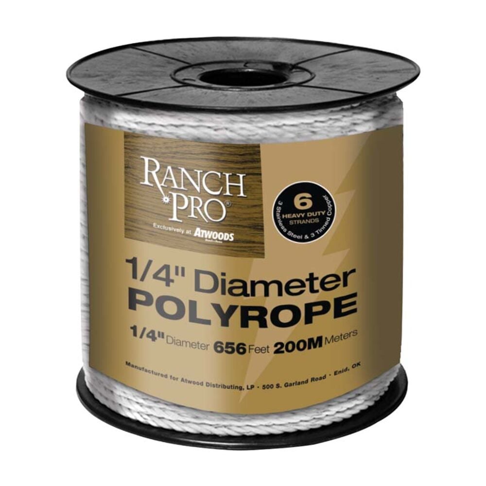 image of 1/4-inch Diameter Polyrope 656 ft