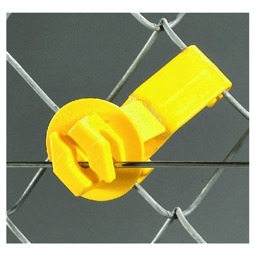 image of Insulator, Big Chain Link, Yellow, 25 count