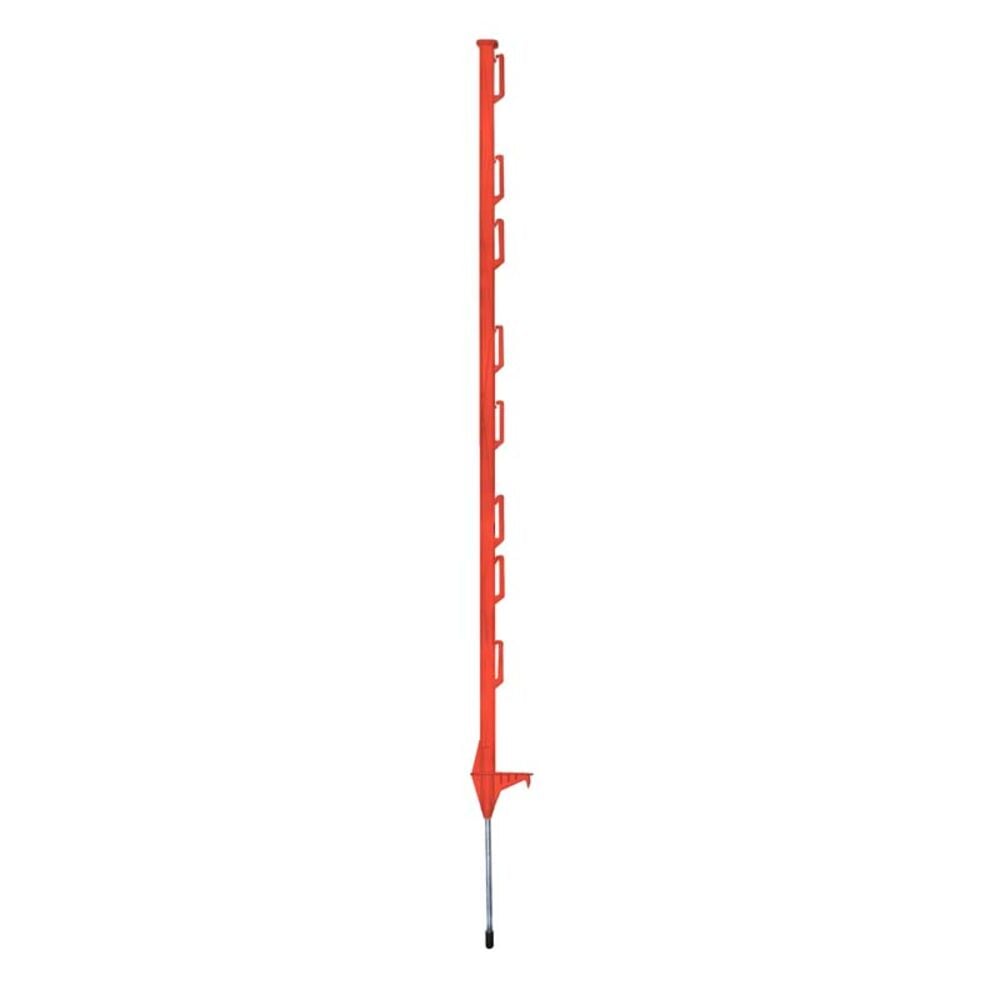 image of Heavy Duty 48-inch Step-In Poly Post, Orange