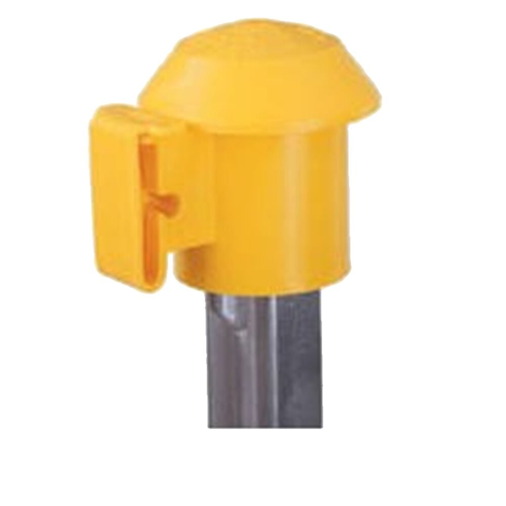 image of Insulator, T-Post Topper, Yellow, 10 count
