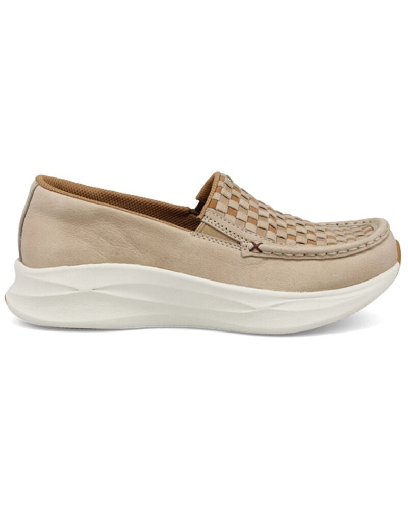 image of Women's Fashion Shoe- Feather X, Toasted Almond and Tan Multi