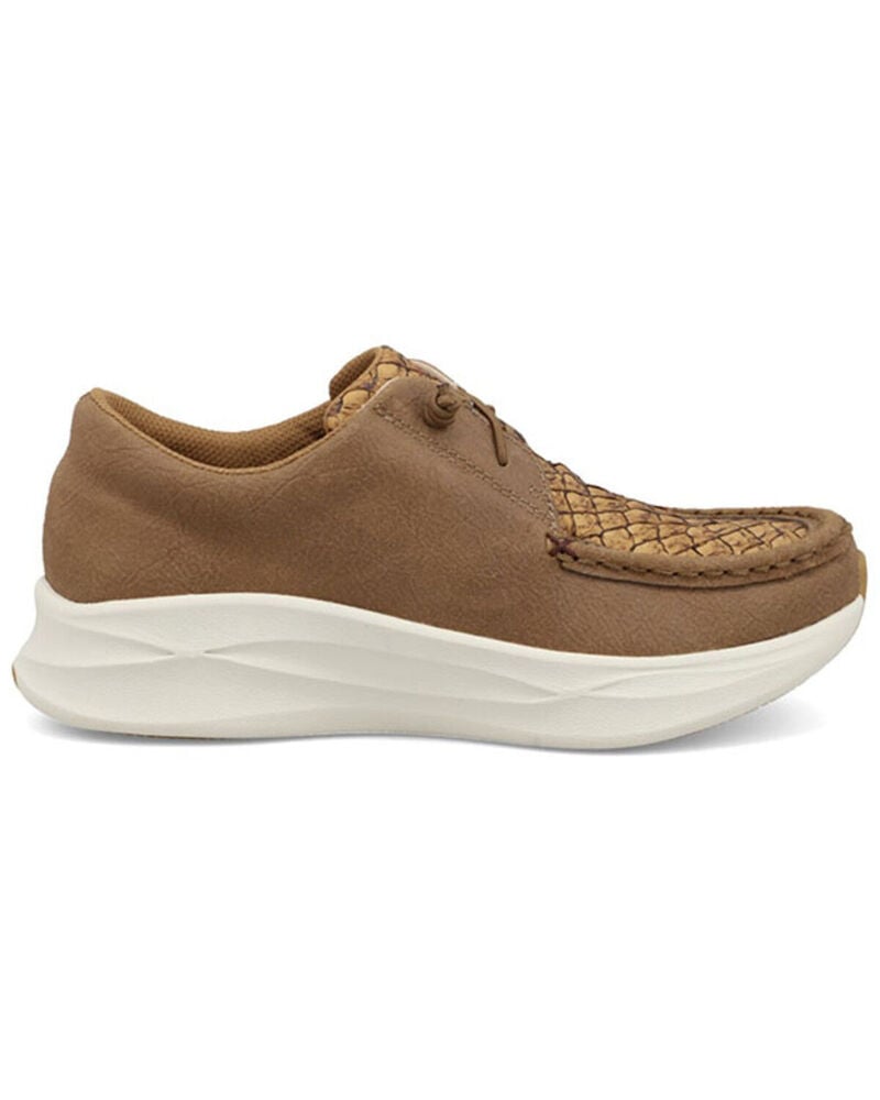 image of Women's Fashion Shoe- Feather X, Tan and Toasted Coconut