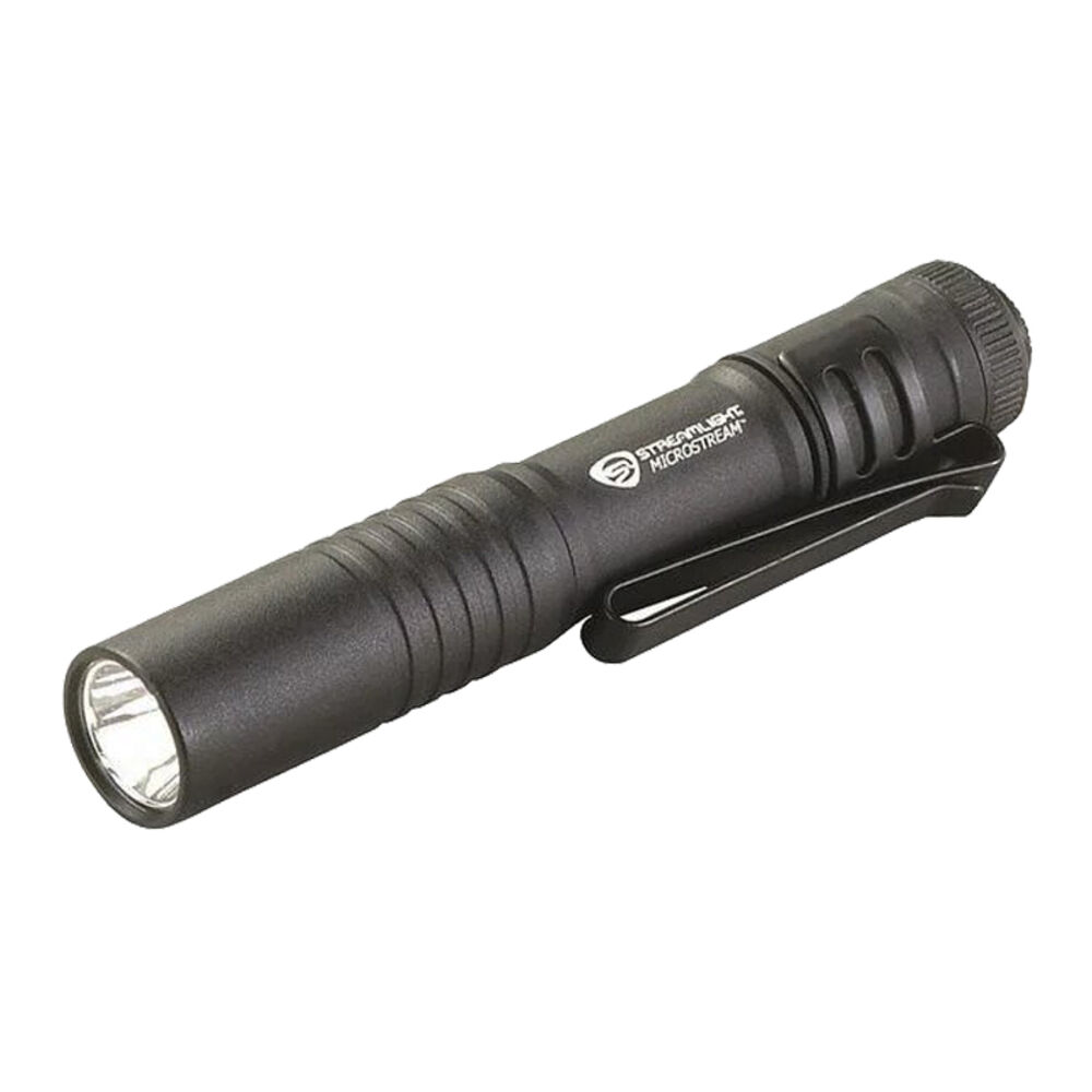 image of Microstream LED 45 Lumen Flashlight w/ Lanyard, Black - 66318