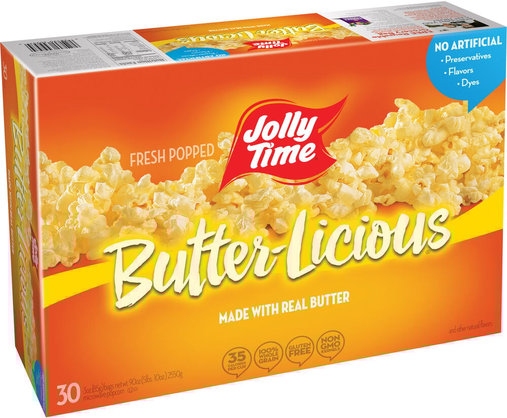 image of Butter-Licious Butter Style Popcorn, 30 pack