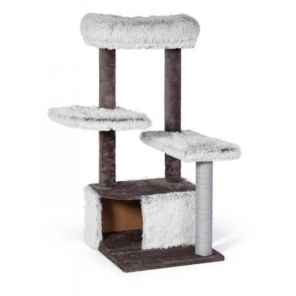 image of Frosty Lounge Cat Tower