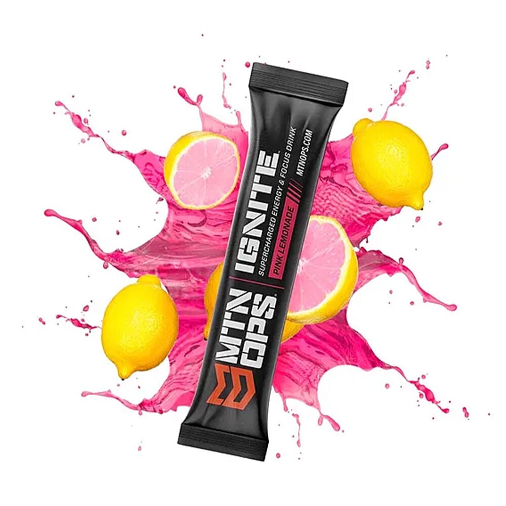 image of IGNITE Energy and Focus Drink Mix, Single, Pink Lemonade