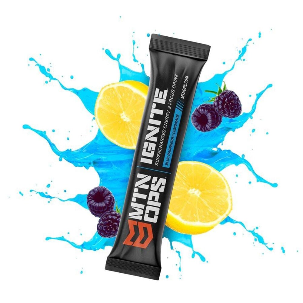 image of IGNITE Energy and Focus Drink Mix, Single, Blue Raspberry