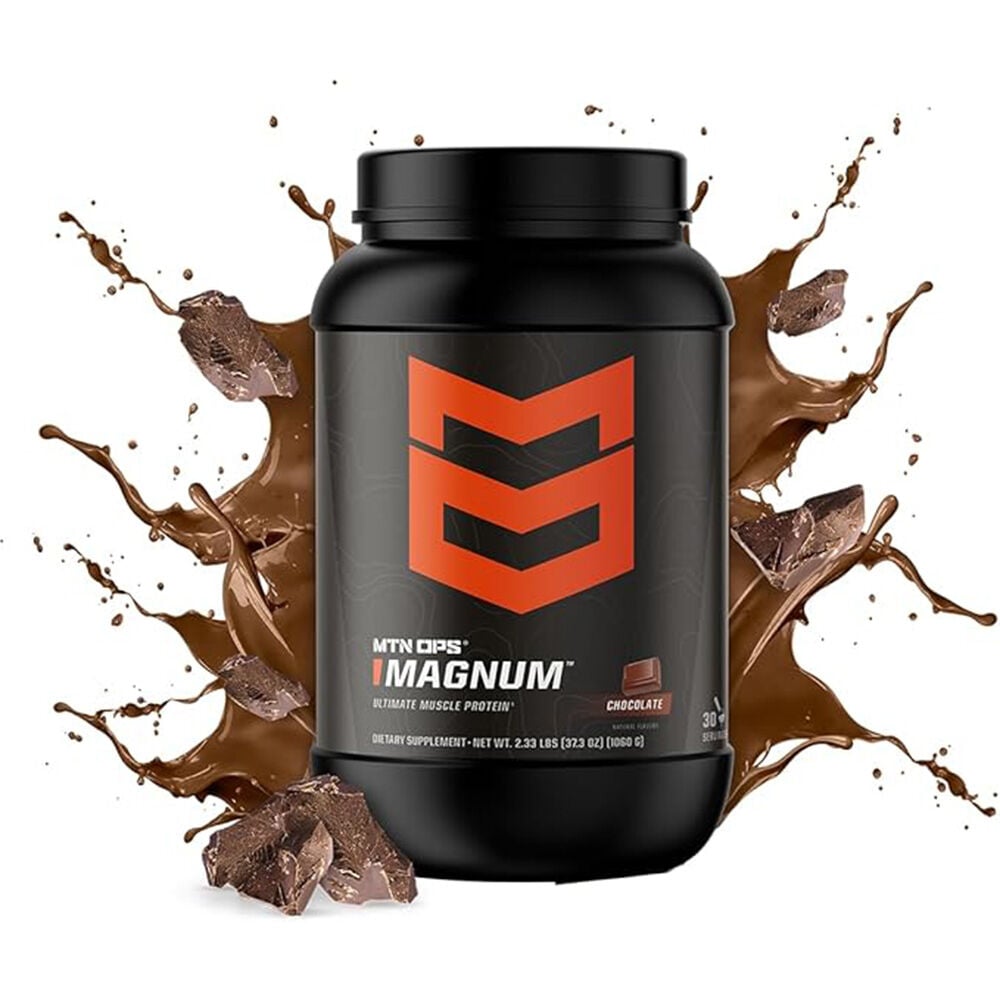 image of MAGNUM Chocolate Protein Powder, 30 Servings