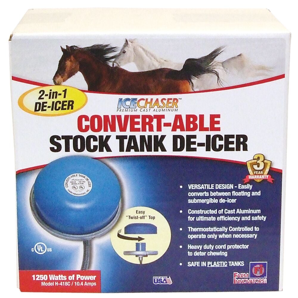 image of Tank De-Icer, Floating, 1250 watt