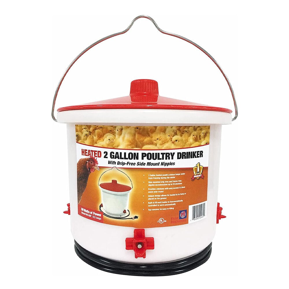 image of Poultry Waterer- Heated, 2 gal
