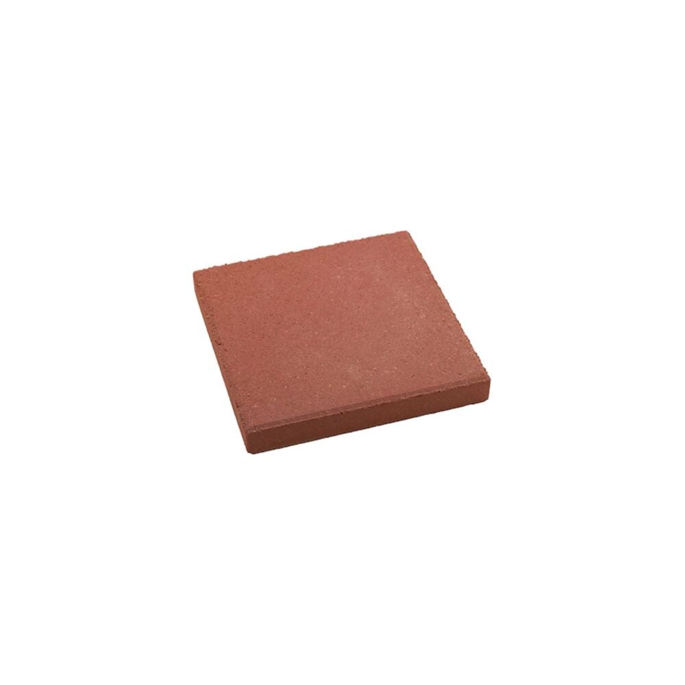 image of Square Lawn Brick 12-in Red