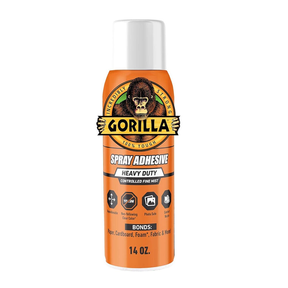 image of Heavy Duty Spray Adhesive, 14 oz