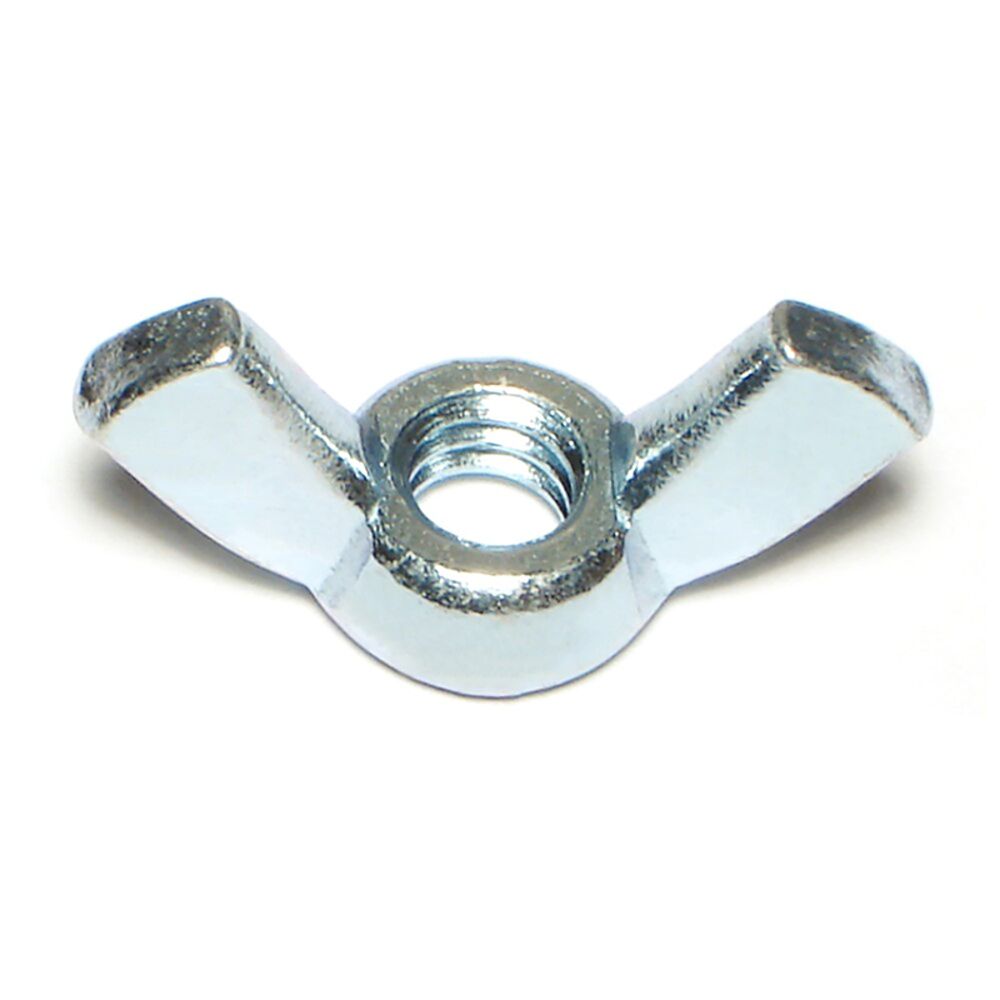 image of 1/4-20 Wing Nut Zinc 21523